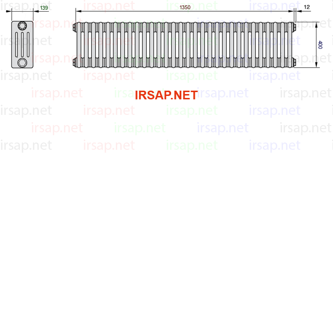 Радиатор IRSAP Tesi 40400/30 T23 CL 01